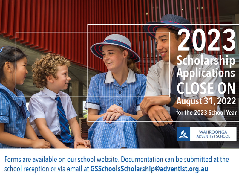 Sydney Adventist Schools Scholarships